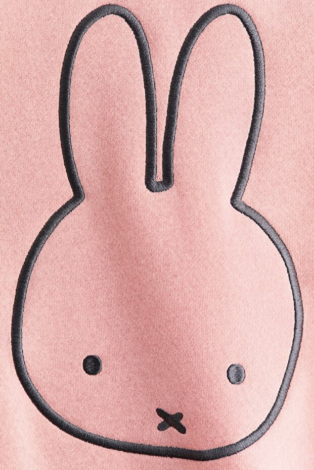 Baskı Motifli Oversize Sweatshirt - 2