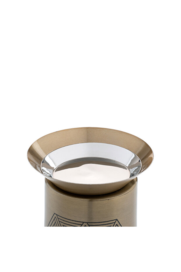 Golden Mabkhara with Triangular Pattern from Aseeb - 2