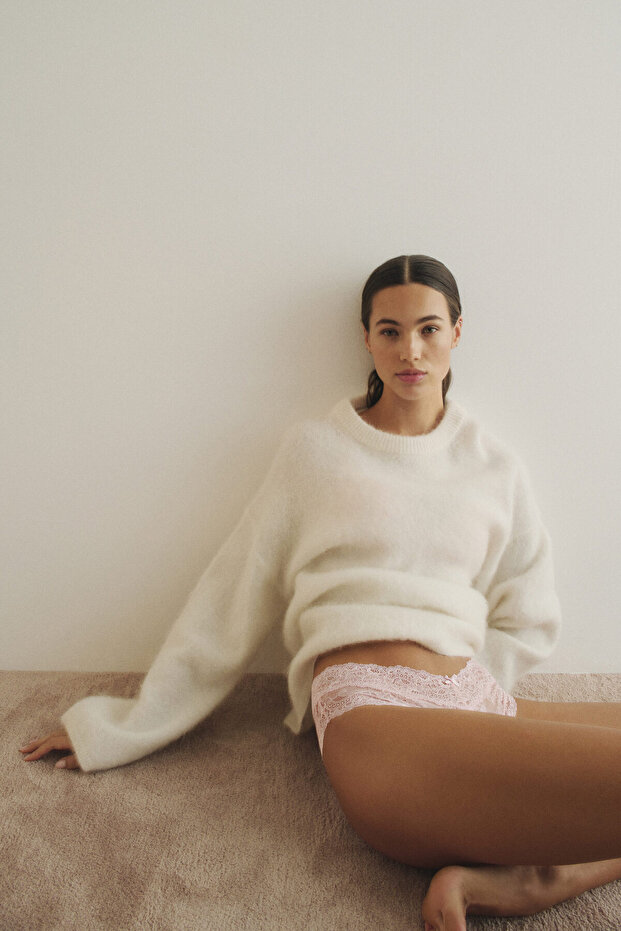 2'li Dantel Hipster Külot - 3