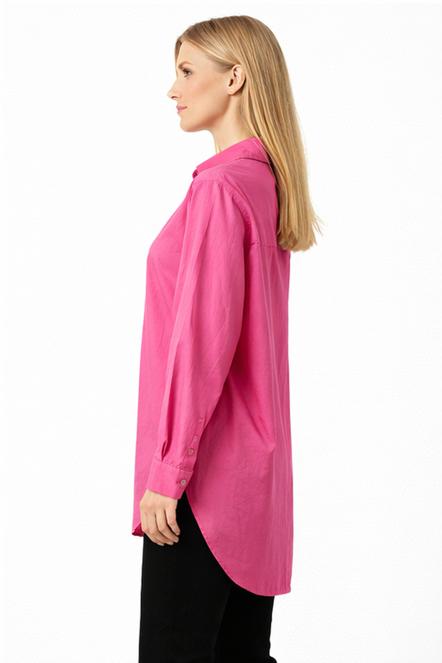 Oversize Gömlek Tunik - 3