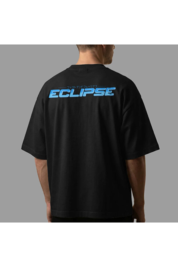 تي شيرت ميتسوبيشي إكليبس فاست ريفيرس قصة فضفاضة - 7