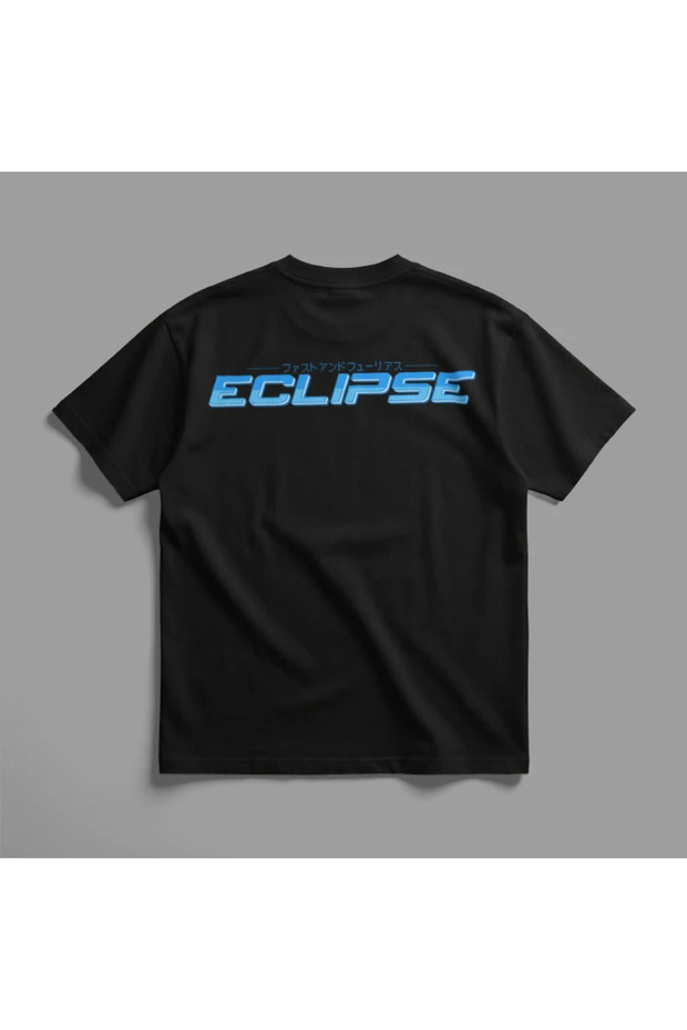 تي شيرت ميتسوبيشي إكليبس فاست ريفيرس قصة فضفاضة - 3