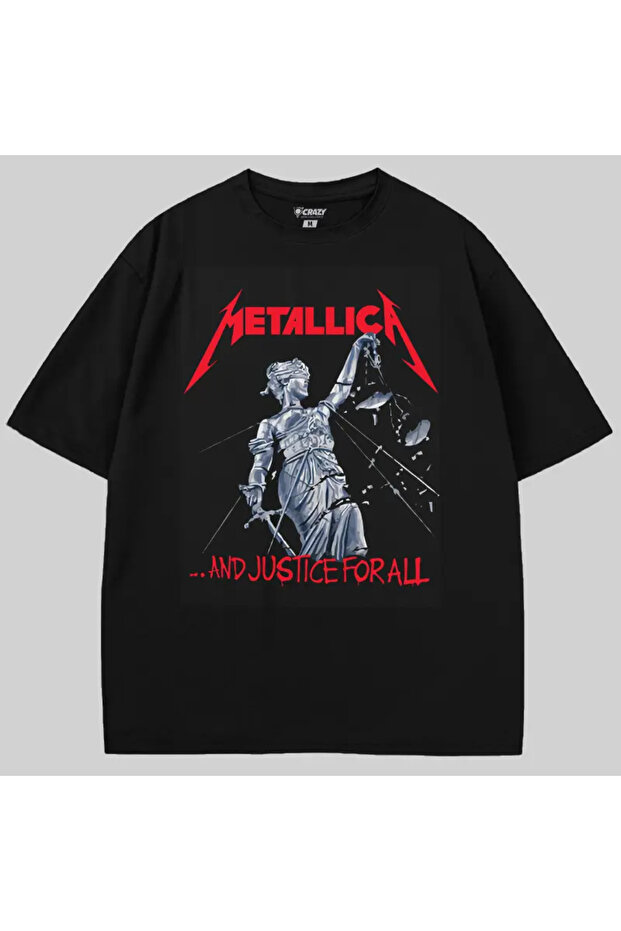 Metallica and Just This for All Oversized T-Shirt