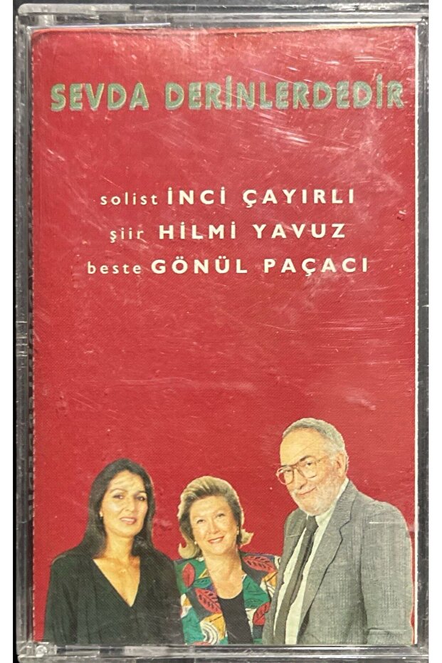 (Not a Record, Cassette Tape) Kaset İnci Çayırlı Sevda Derinlerdedir Kaset
