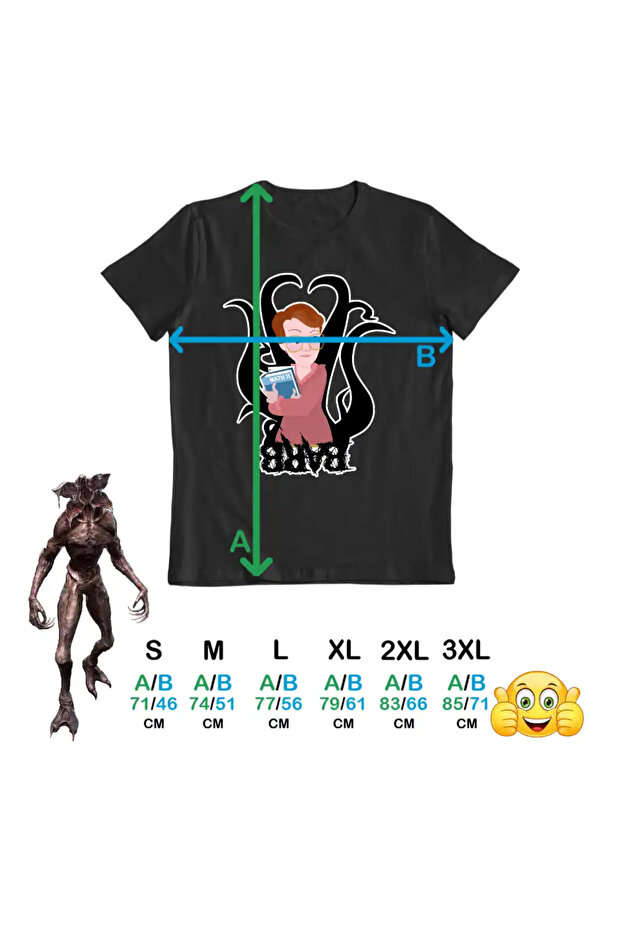 Tricou Barbati Stranger Things Barb Matematica Hell - 4