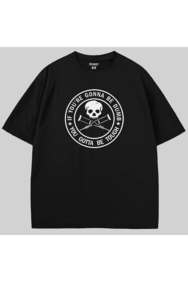 Jackass Logo Oversize Tişört - 1