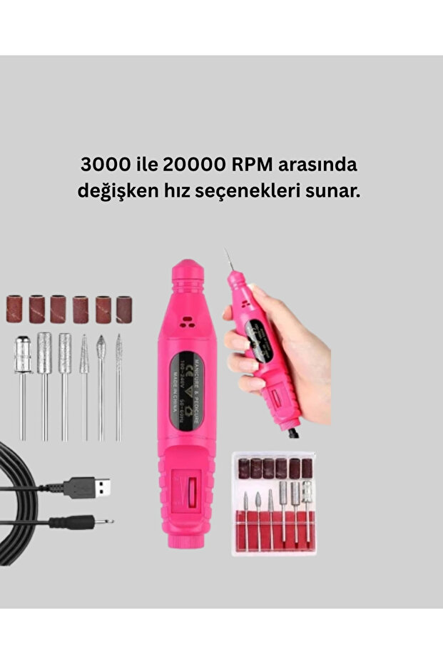 آلة العناية بالأظافر السريعة القابلة للتعديل - 2