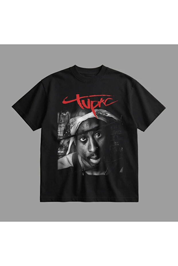 Μπλουζάκι Tupac oversized - 4