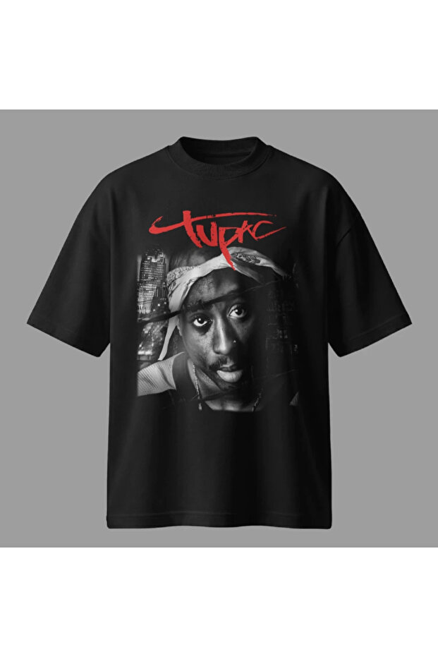 Μπλουζάκι Tupac oversized - 2