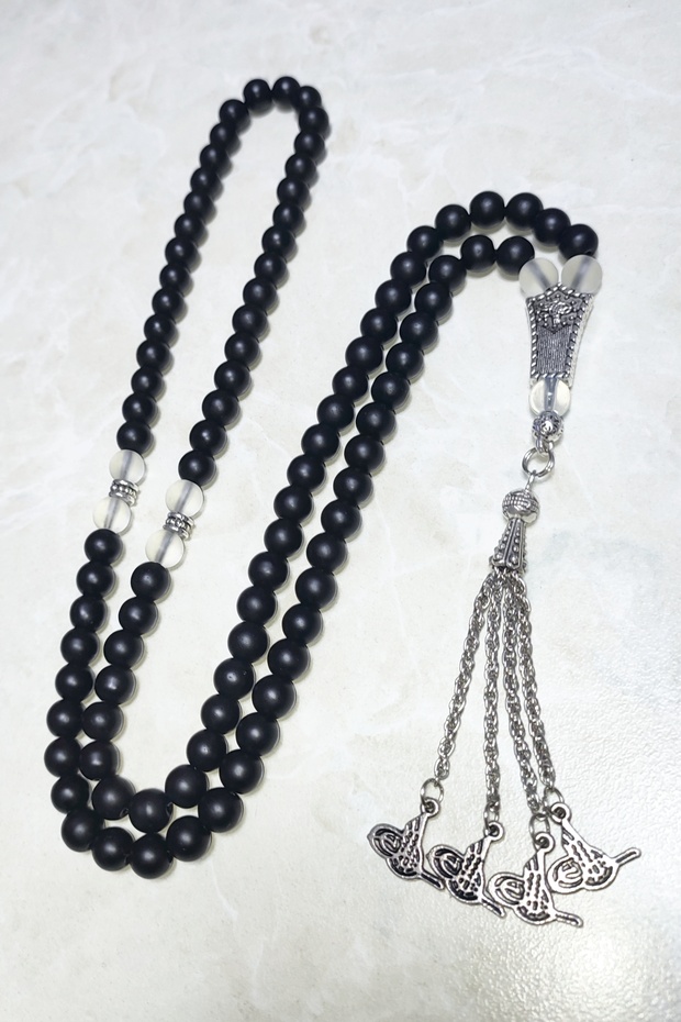 Onyx Natural Stone 99-Bead Prayer Rosary