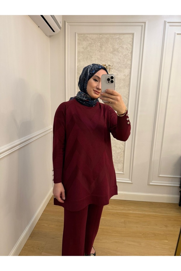 Zigzag Desen Merserize Takım - 1