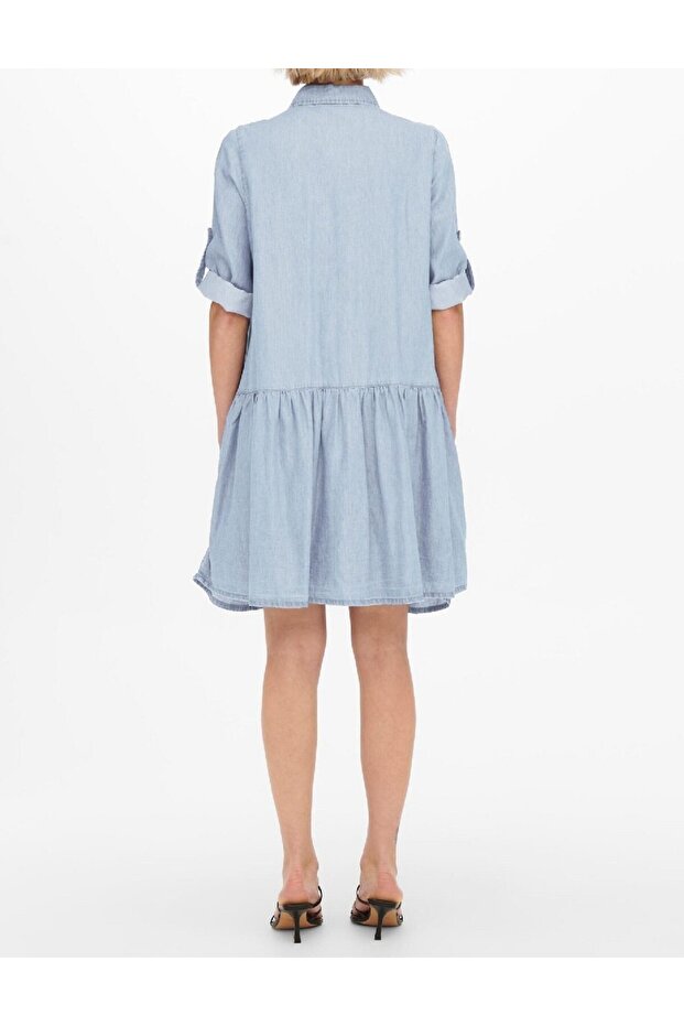 Rochie scurta, Bleu - 2