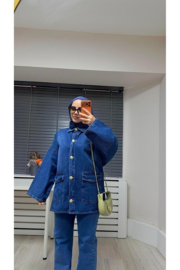 Denim Ceket Denim - 1