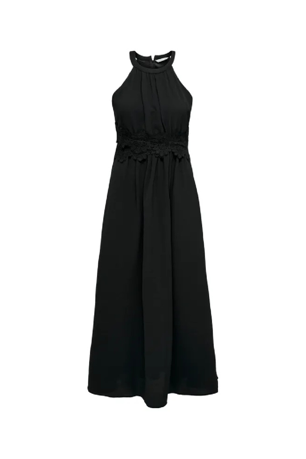 Rochie lunga, Negru - 1