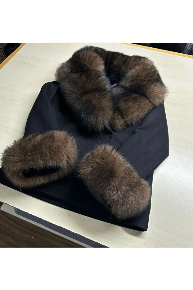 Kaşmir kürk kaban - 2