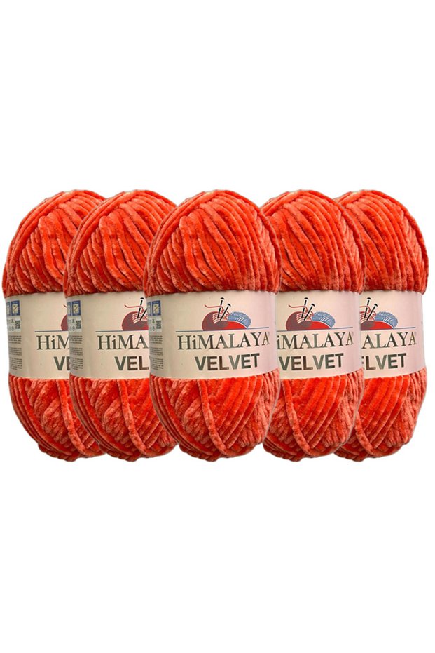 Velvet Velvet Knitting Yarn, 90012, 5X100 Grams, 5 Skeins