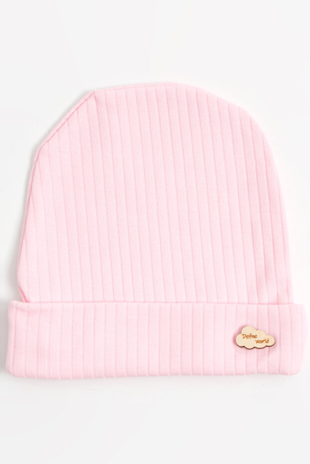 Baby Girl 0-12 Months Pink Flat Hat