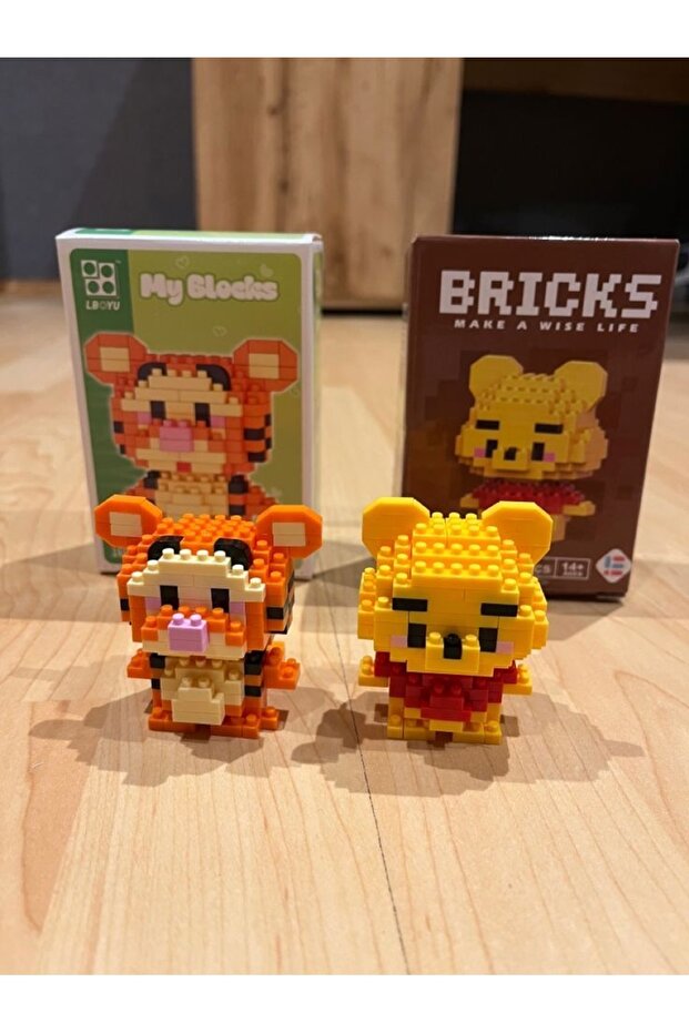 10 Adet Bricks Figür Yapım Seti - 4