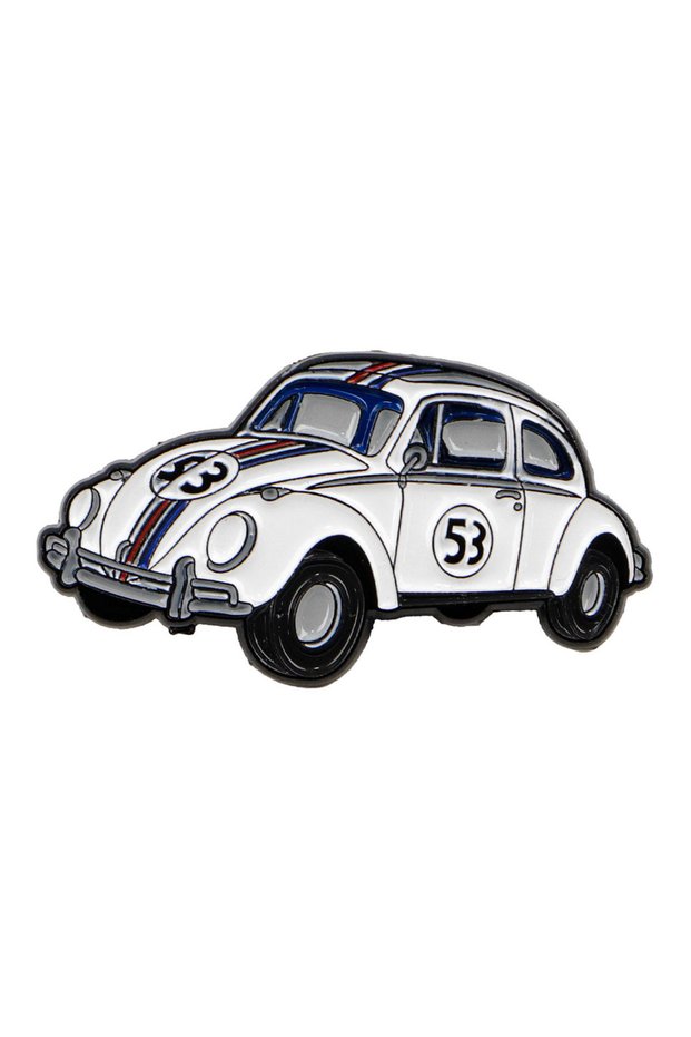 1 Cartoon Retro Sedan Enamel Pins Burning Police Car Brooch Lapel Pin Badge on Backpack Clothing Ac.