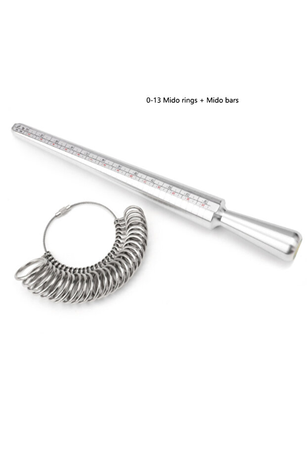 US-1 set US/UK Measurement scale ring ring rod repair ring finger size measurement number correction