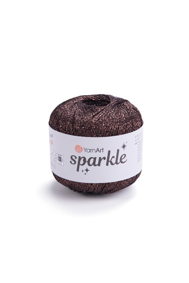 Sparkle 60% Metallic Polyester 40% Polyamide – 25 g 160 m Shimmering Knitting Yarn-1354-1 Piece