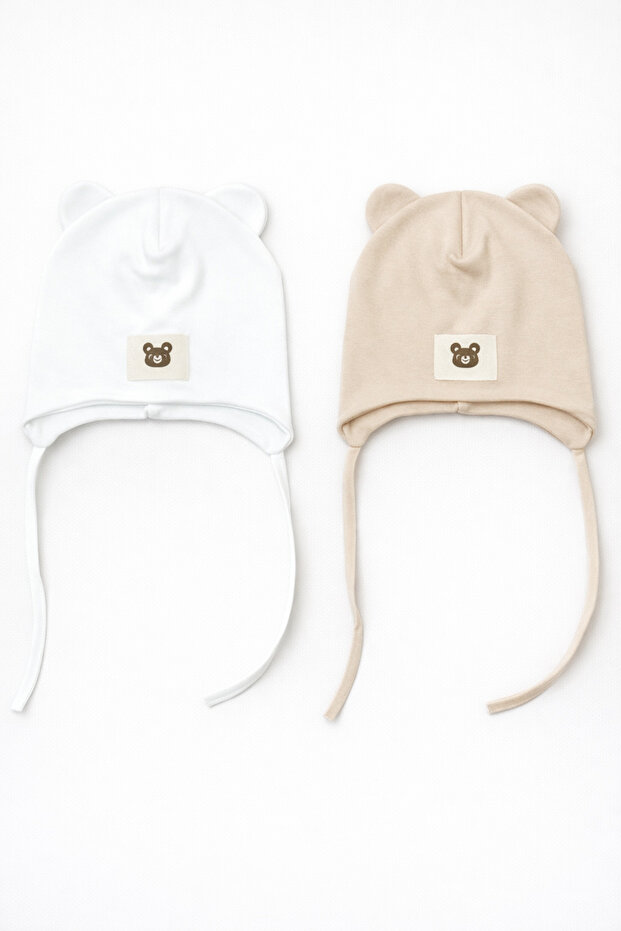 100% cotton twin baby beanie