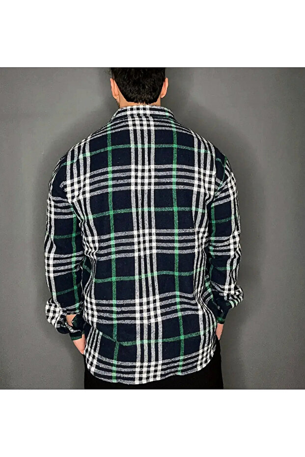 Oduncu Gömlek Yeşil - 3