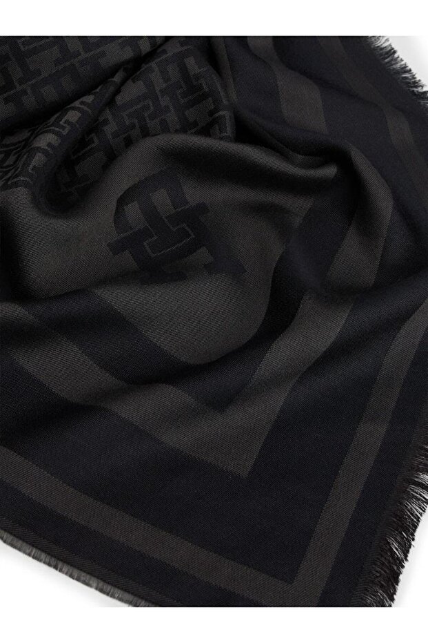 TH MONOGRAM SCARF - 3