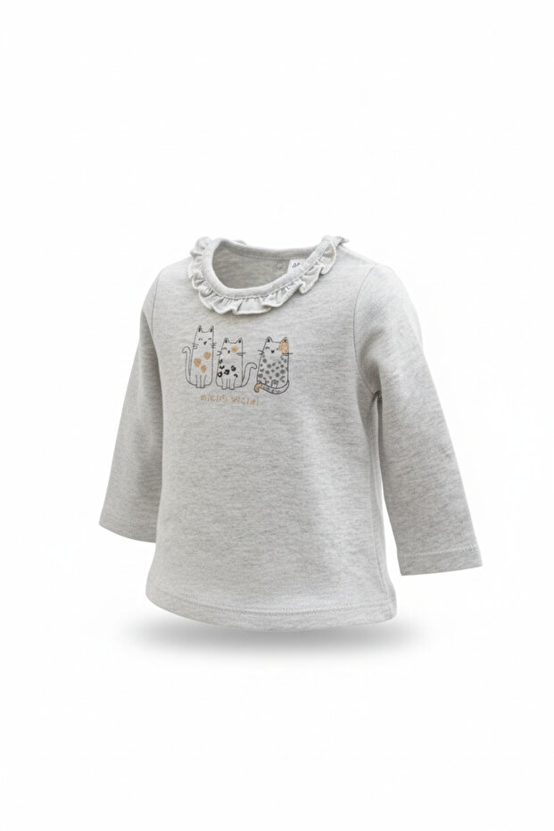 Round collar blouse - 2