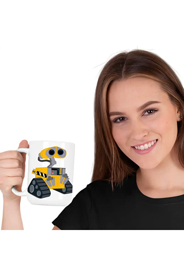 Wall-E Mug Future Adventures SF Robot Recycled Trash - 4