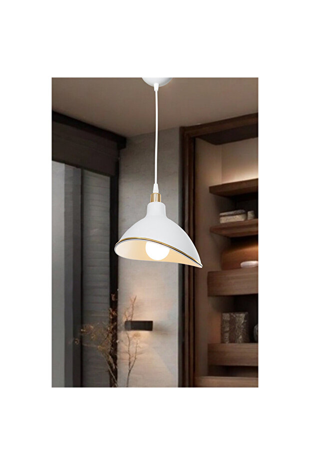 Gima Tekli Beyaz Avize - 1