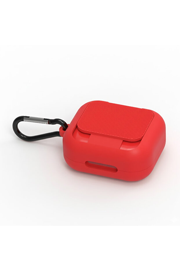 Case Cover For Anker Soundcore P30i| Soft Silicone Protective Cover for Men Women | Red
