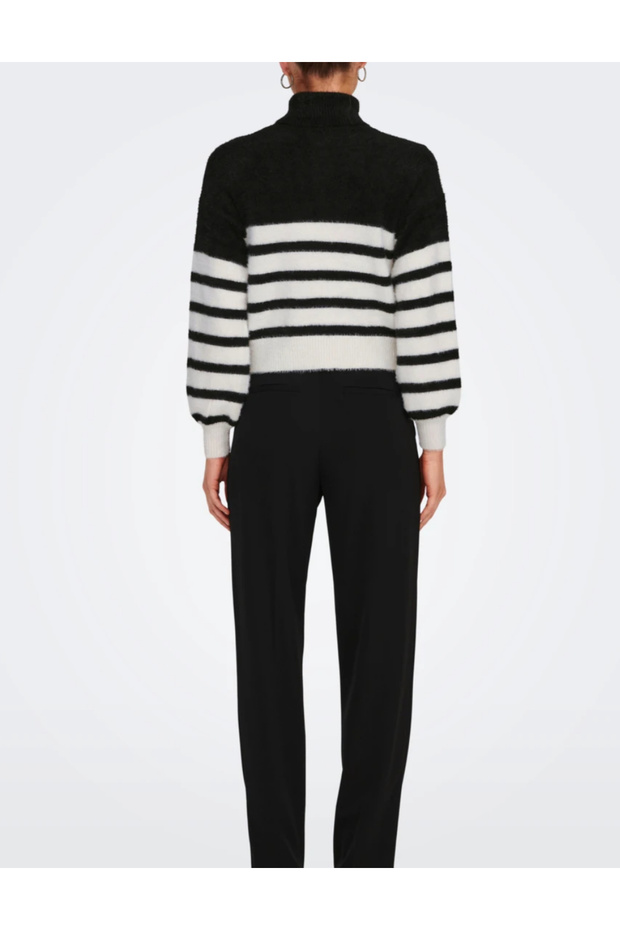 Pulover, Alb/Negru - 2