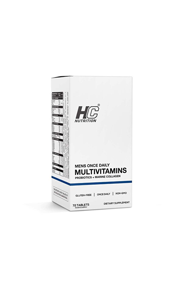 Mens Once Daily Multivitamin 72 Tab