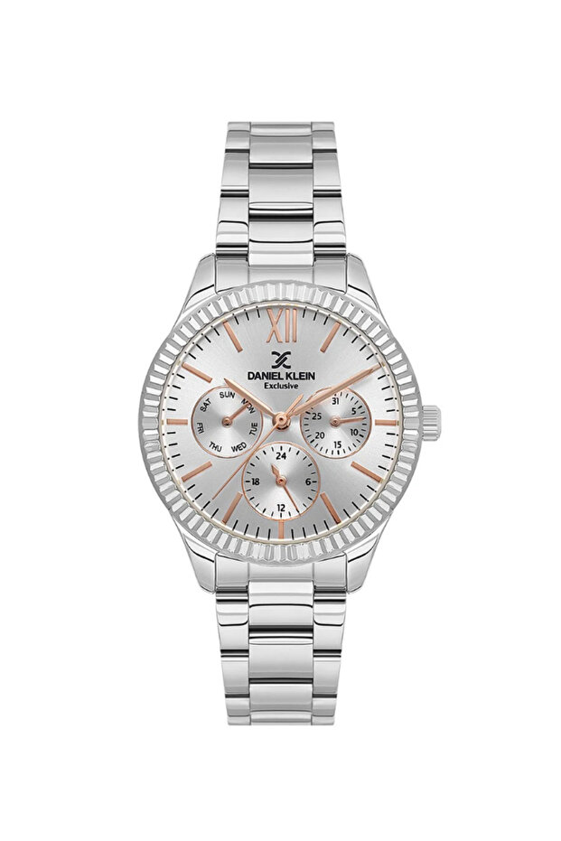 Dk.1.13823-1 Exclusive Functions Active Water Resistant Metallic Color Women's Wristwatch
