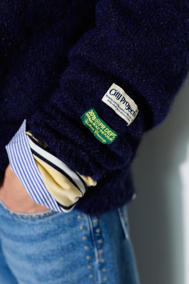 Basic bisiklet yaka kazak - 5