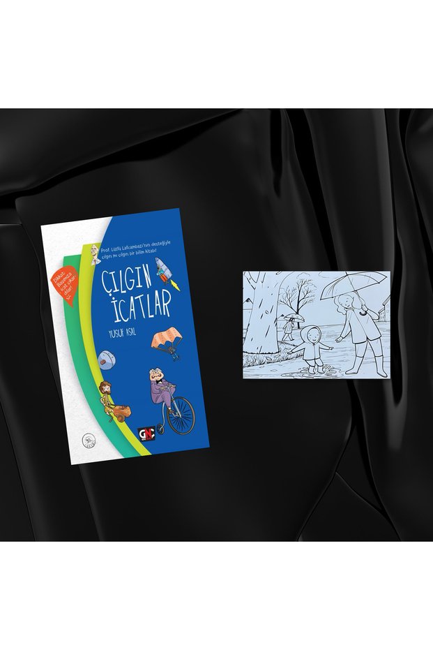 ÇILGIN İCATLAR / Hardcover / Postcard Painting Gift