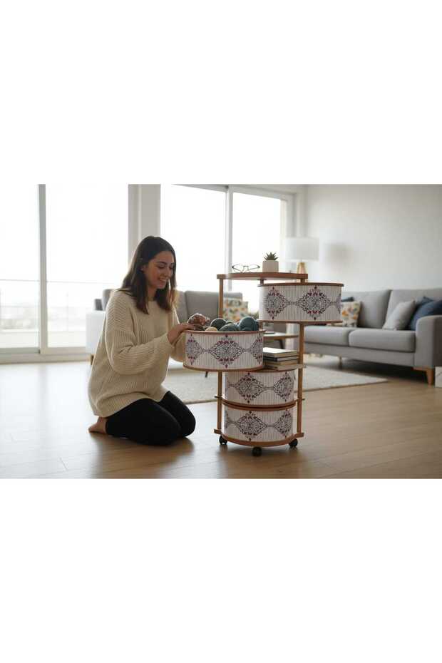 AHŞAP 4 KATLI SEBZELİK - 2