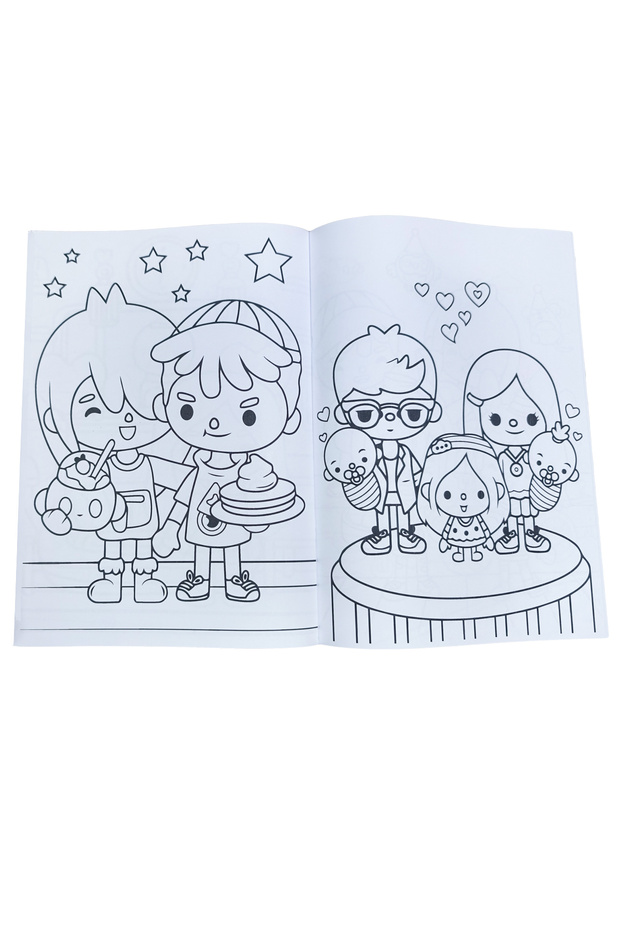 Toca Boca Boyama Kitabı - 2