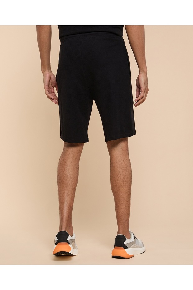 شورتات استرخاء سادة بخصر برباط - 4