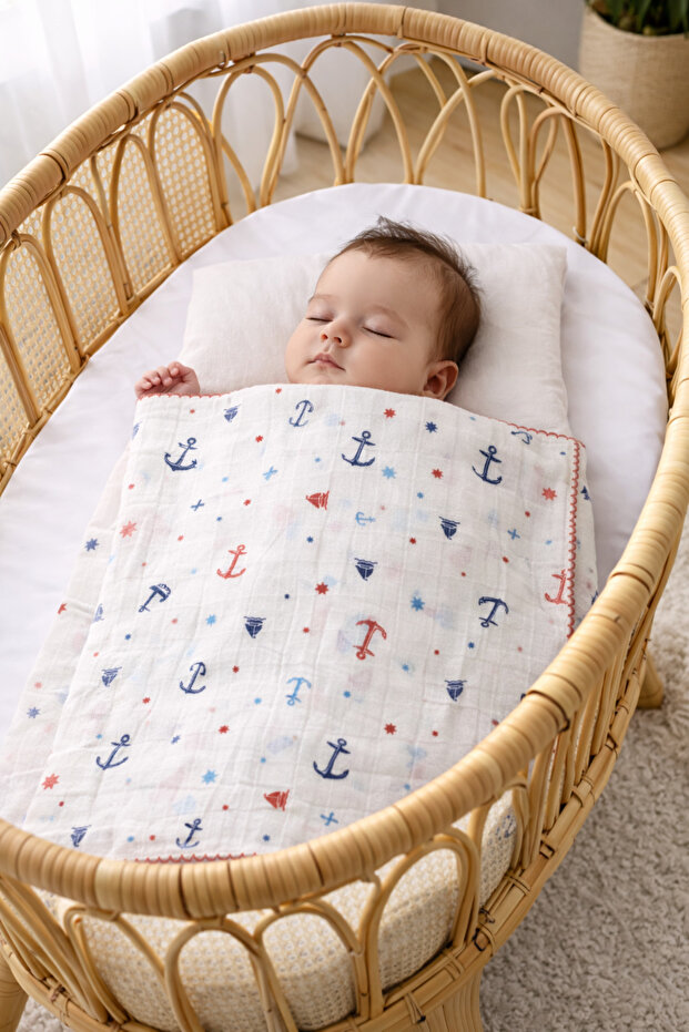 Baby Muslin Blanket 80X90