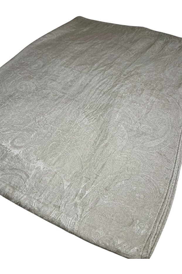 Desenli Ayrobin Krem - 1