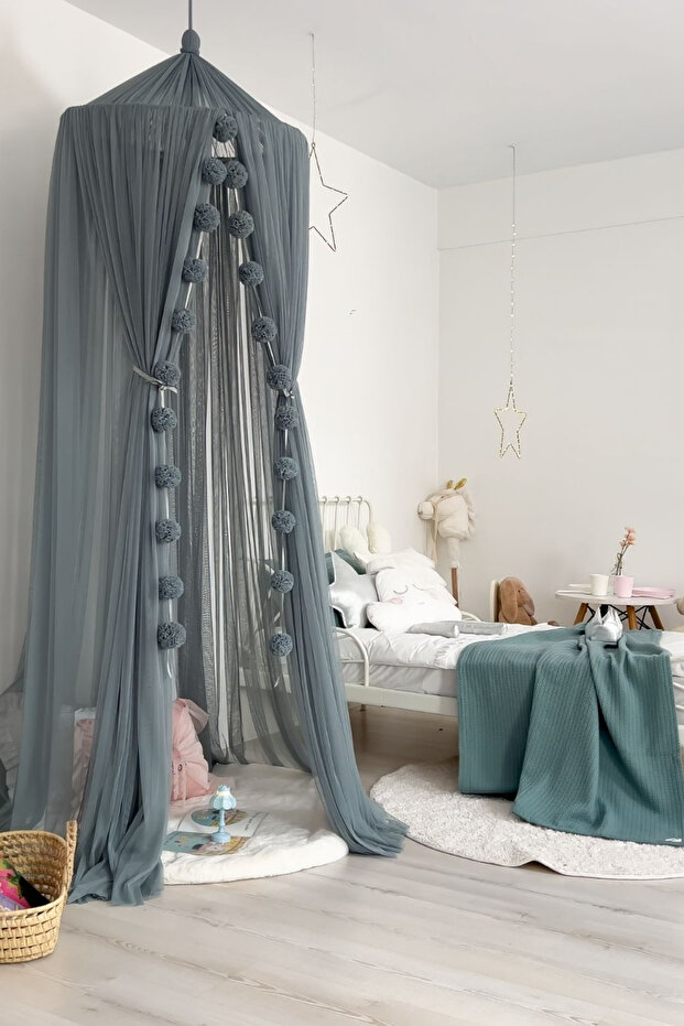 Tül Cibinlik Basic Indigo Blue - 4