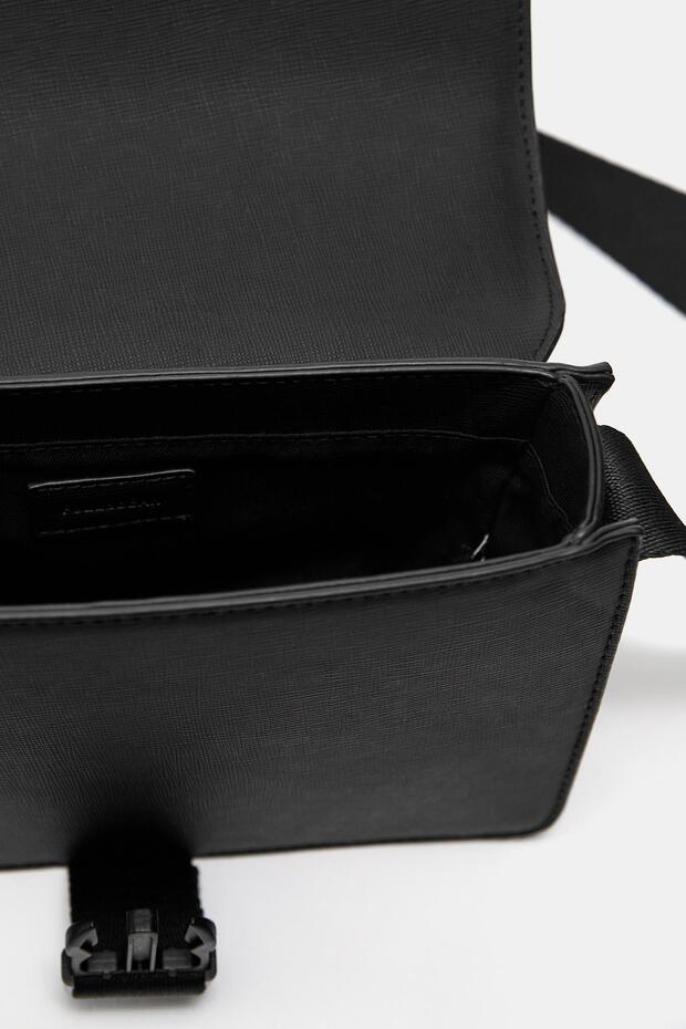 Tokalı çapraz askılı çanta - 3