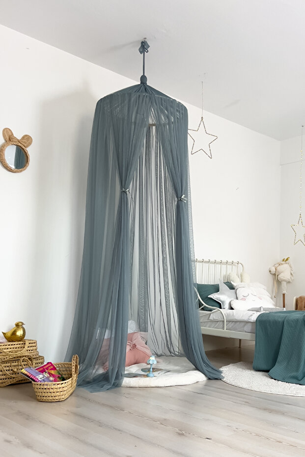 Tül Cibinlik Basic Indigo Blue - 3