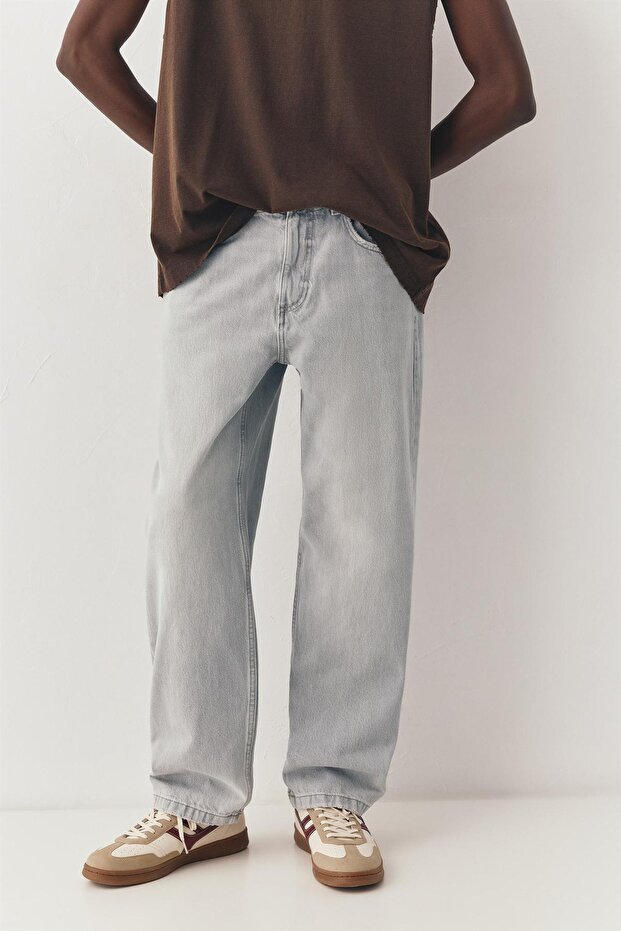 Düz kesim jean - 3