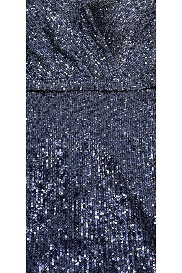 Drapeli simli elbise - 5