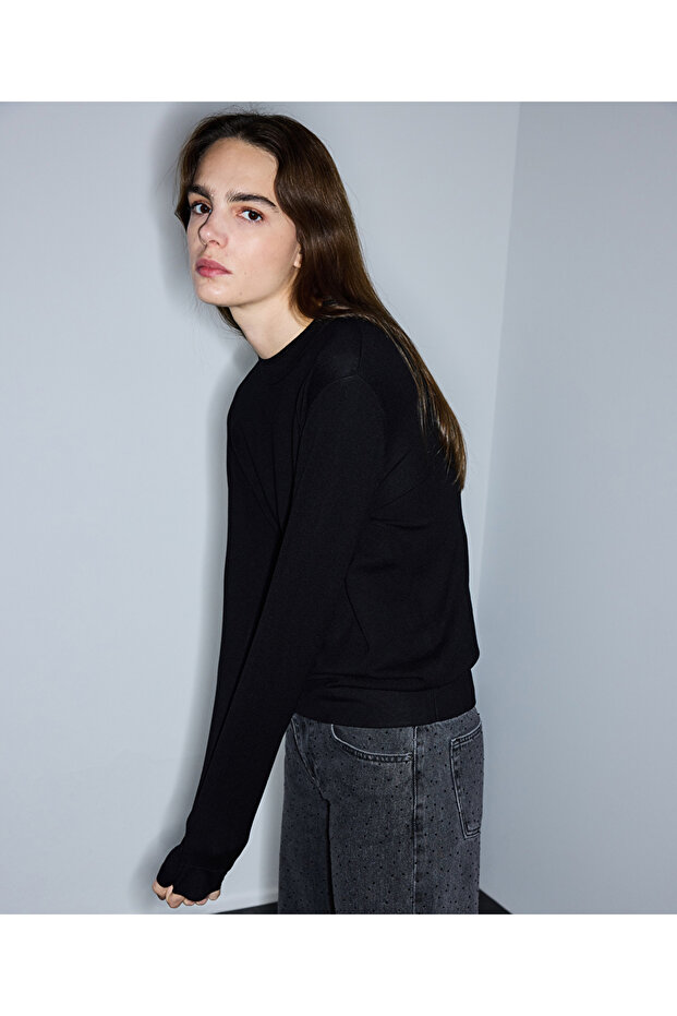 Çift parça görünüm triko - 2