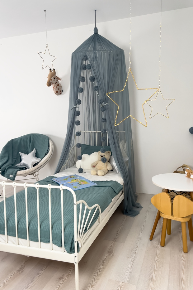 Tül Cibinlik Basic Indigo Blue - 6