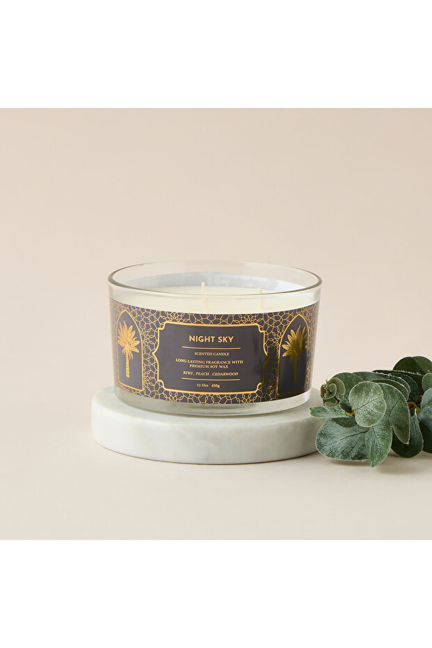 شمعة معطرة برائحة سماء الليل - 450 غرام